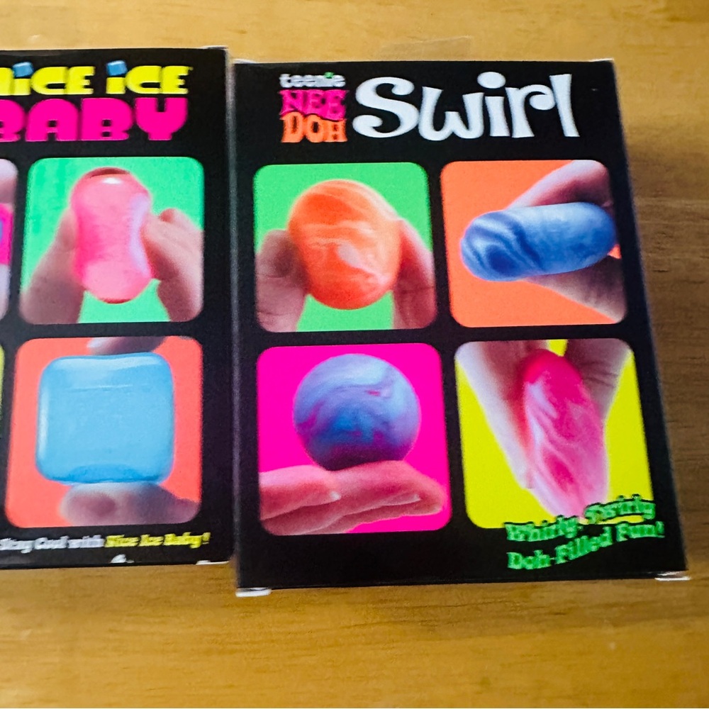 NeeDoh Teenie Swirl Stress Ball &
NeeDoh Nice Ice Baby - Picture 8 of 10